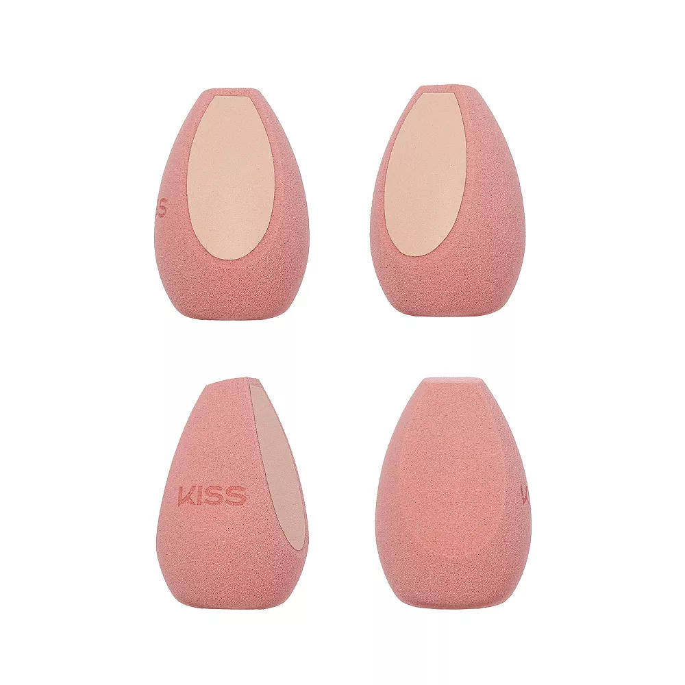 Kiss New York Fingerblend Reusable Makeup Sponge - Latex-Free, Wet or Dry Use for Liquid & Powder - Image 6