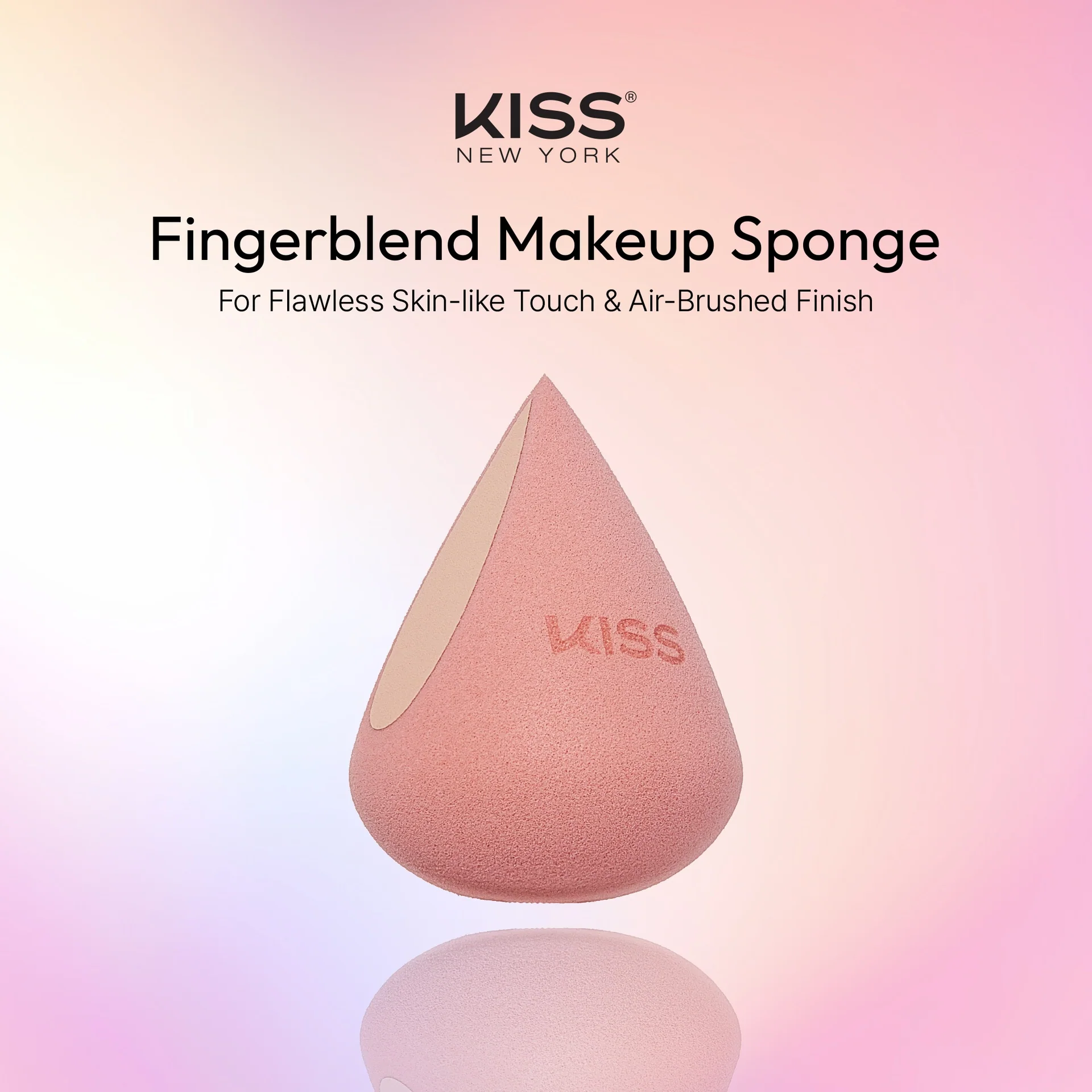 Kiss New York Fingerblend Reusable Makeup Sponge - Latex-Free, Wet or Dry Use for Liquid & Powder - Image 9