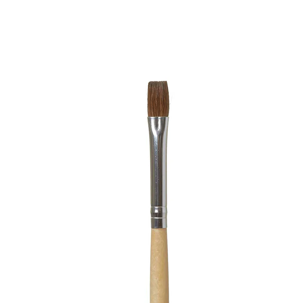 Gold Finger Flat Acrylic Brush - Image 6