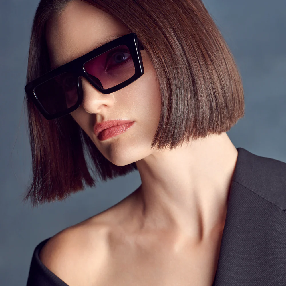 Mad Shade Flat Top Black Sunglasses #17 - Image 4