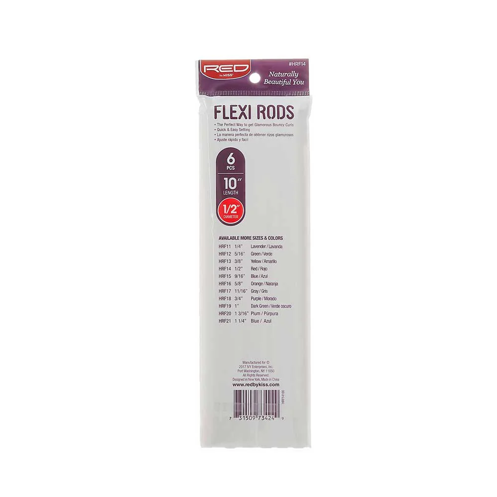 RED by KISS Flexi Rods 10" Length - Image 19
