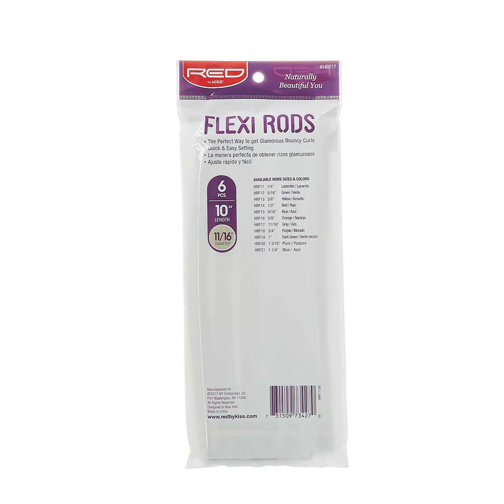 RED by KISS Flexi Rods 10" Length - Image 34