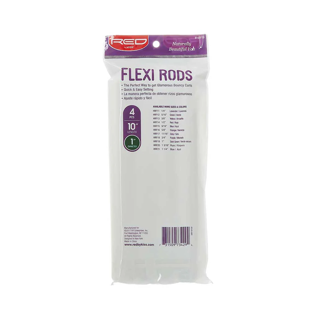 RED by KISS Flexi Rods 10" Length - Image 44