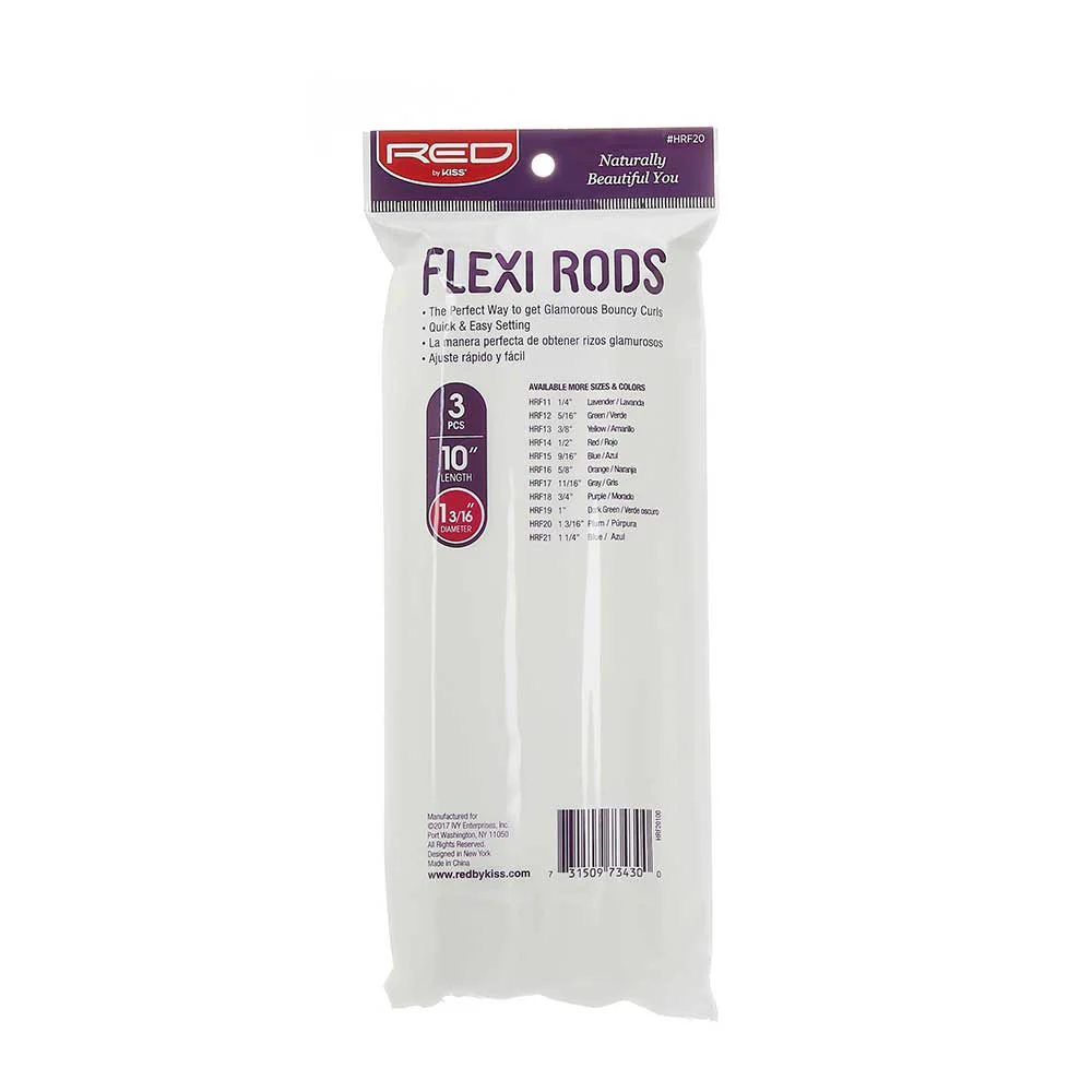 RED by KISS Flexi Rods 10" Length - Image 49
