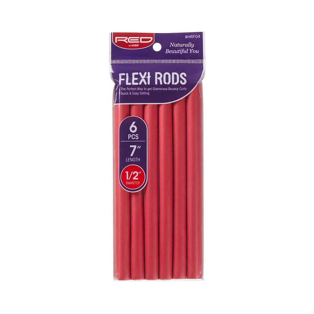 RED by KISS Flexi Rods 7" Length (6pcs) - Image 20
