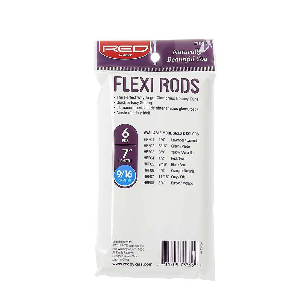 RED by KISS Flexi Rods 7" Length (6pcs) - Image 24