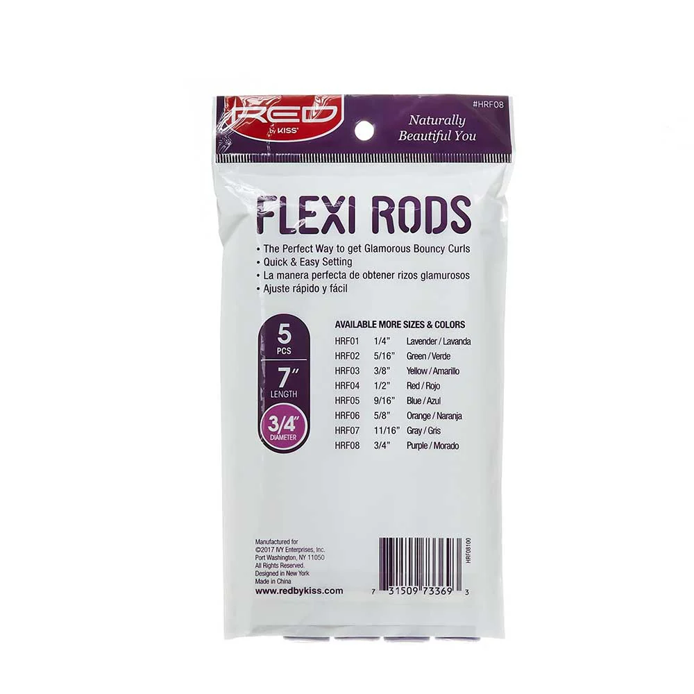 RED by KISS Flexi Rods 7" Length (6pcs) - Image 39