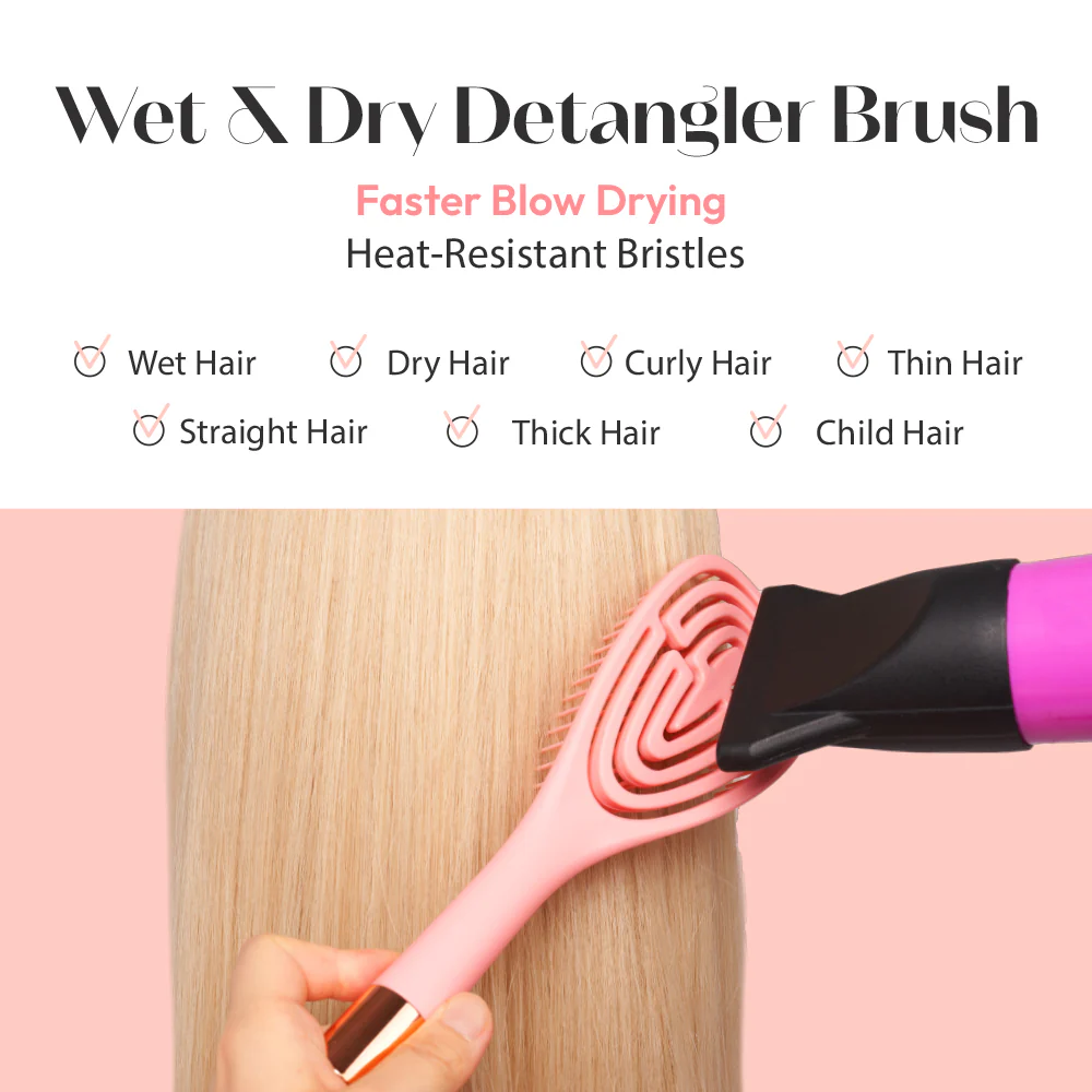RED by KISS Flexible Amaze Oval Vent Brush - Image 5