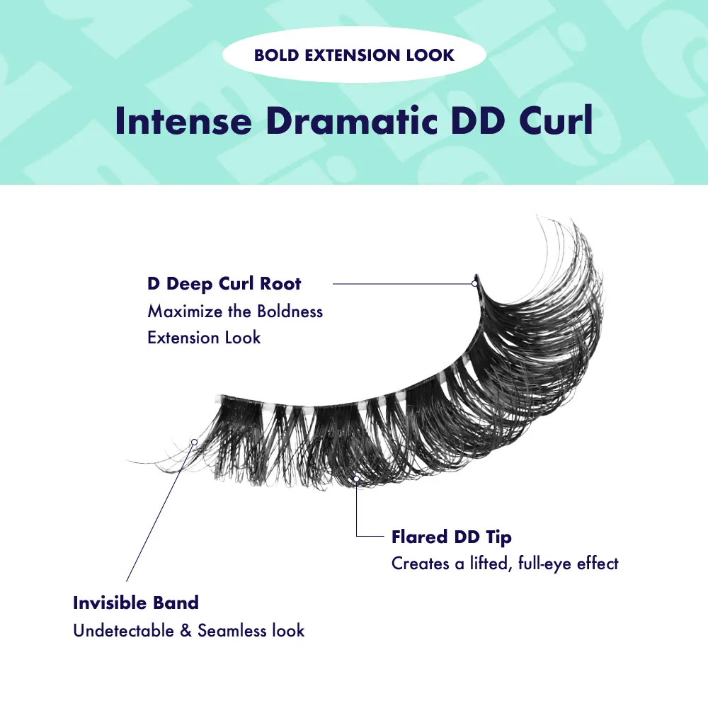 I-ENVY Flick’d LD & DD Curl Strip Lashes – 3 Pairs Fluffy Wispy Multi Pack - Image 19