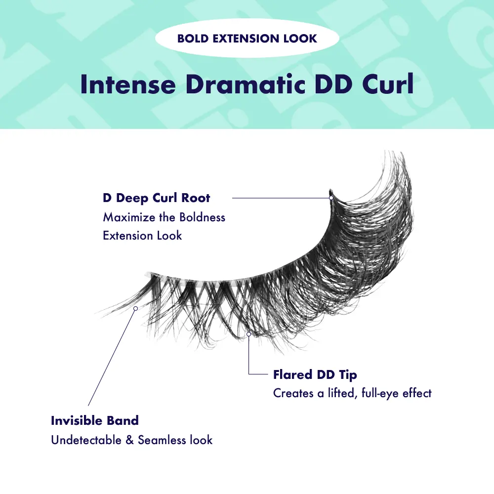 I-ENVY Flick’d LD & DD Curl Strip Lashes – 3 Pairs Fluffy Wispy Multi Pack - Image 28
