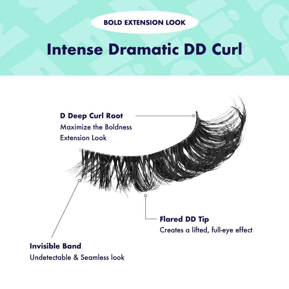 I-ENVY Flick’d LD & DD Curl Strip Lashes – 3 Pairs Fluffy Wispy Multi Pack - Image 37
