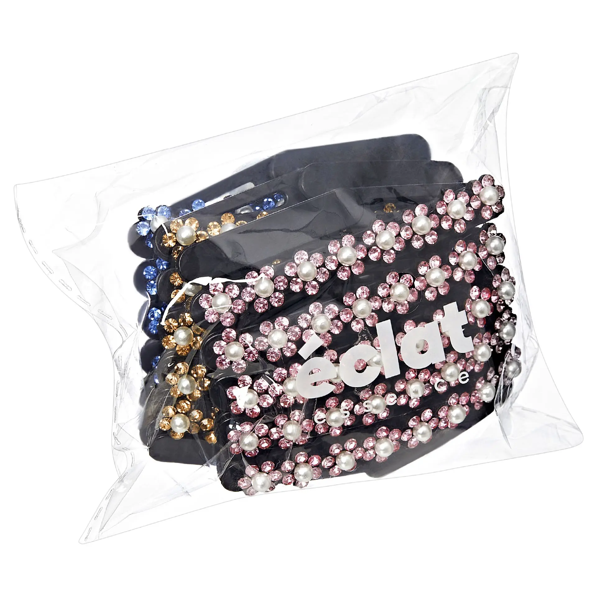 éclat Foldable Headband Set - Lightweight, Adjustable Hair Bands for Daily Styling - Image 54