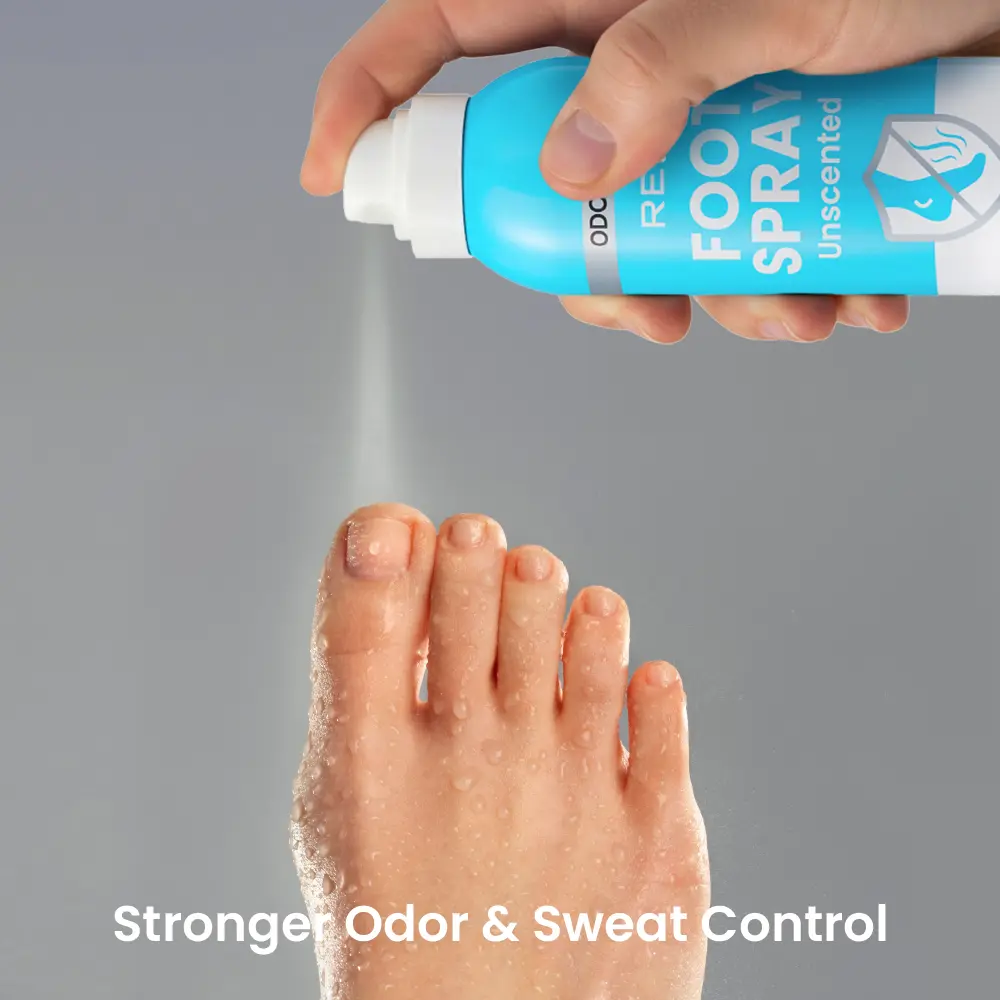 RED by KISS Foot Deodorant Spray – Odor & Sweat Control Foot Spray - Image 14
