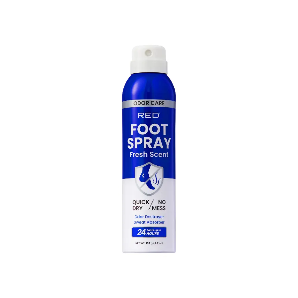RED by KISS Foot Deodorant Spray – Odor & Sweat Control Foot Spray - Image 8