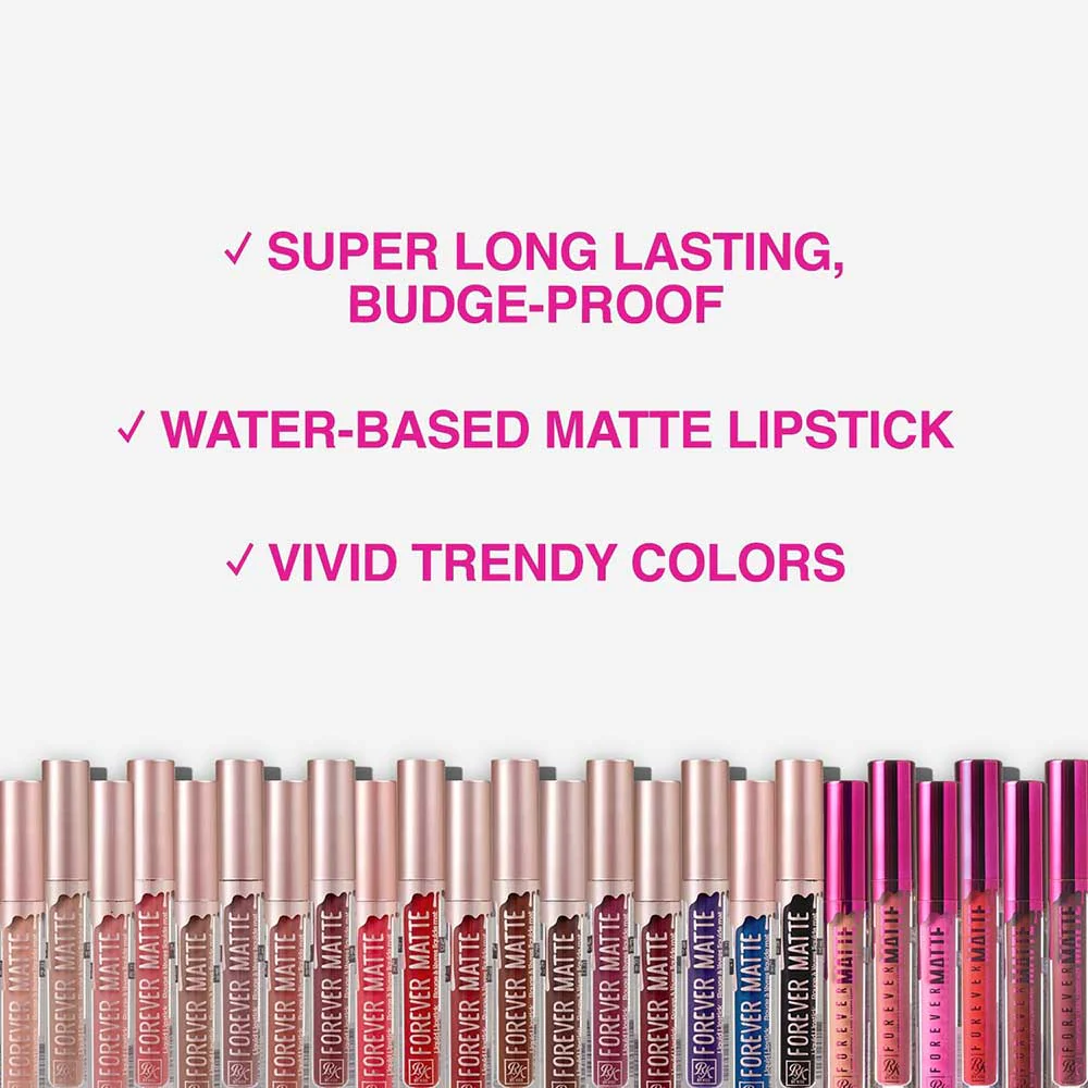 Ruby Kisses Forever Matte Liquid Lipstick - Image 58