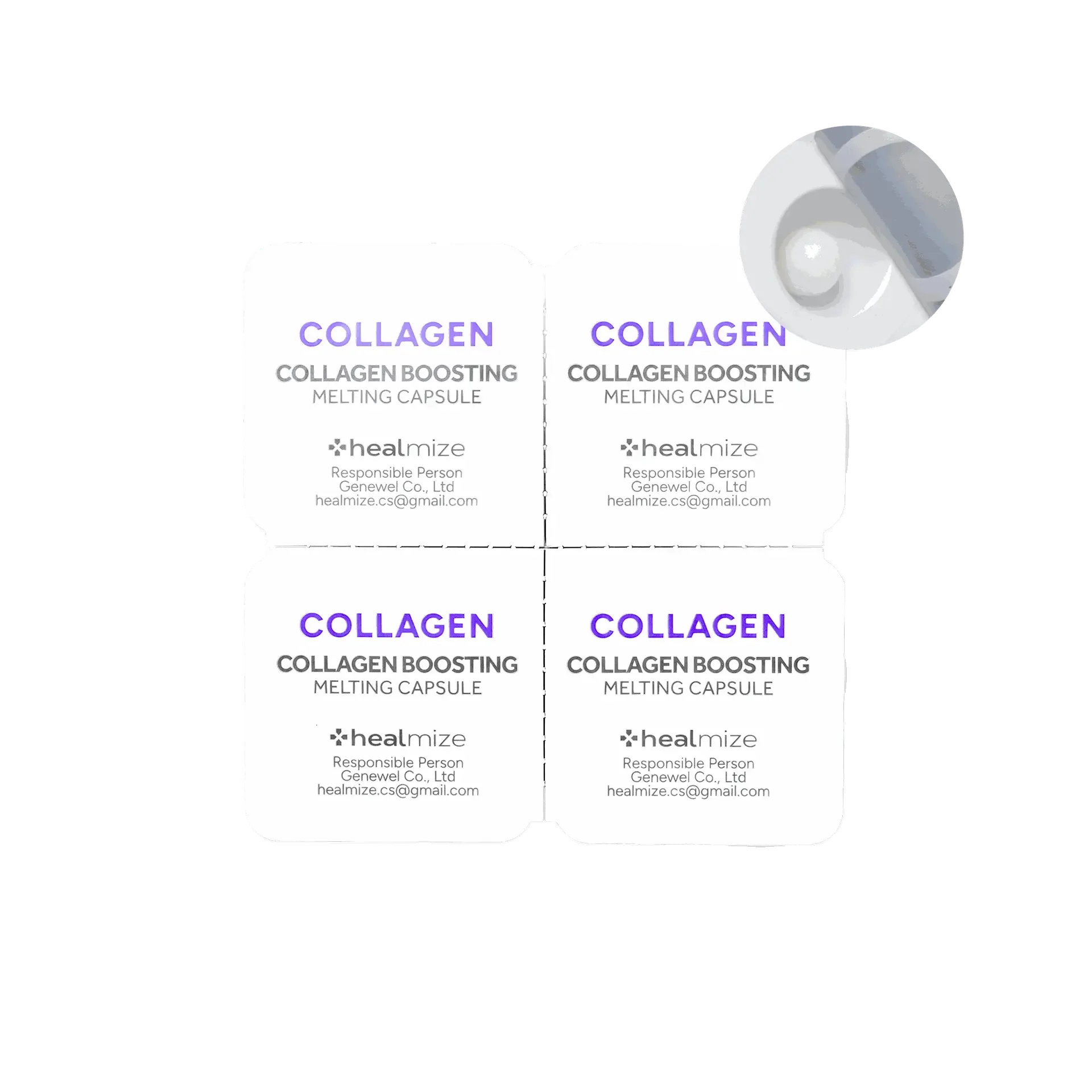 HealMize Freeze-Dried Collagen Boosting Melting Capsule for Firm, Hydrated & Youthful Skin - Image 8