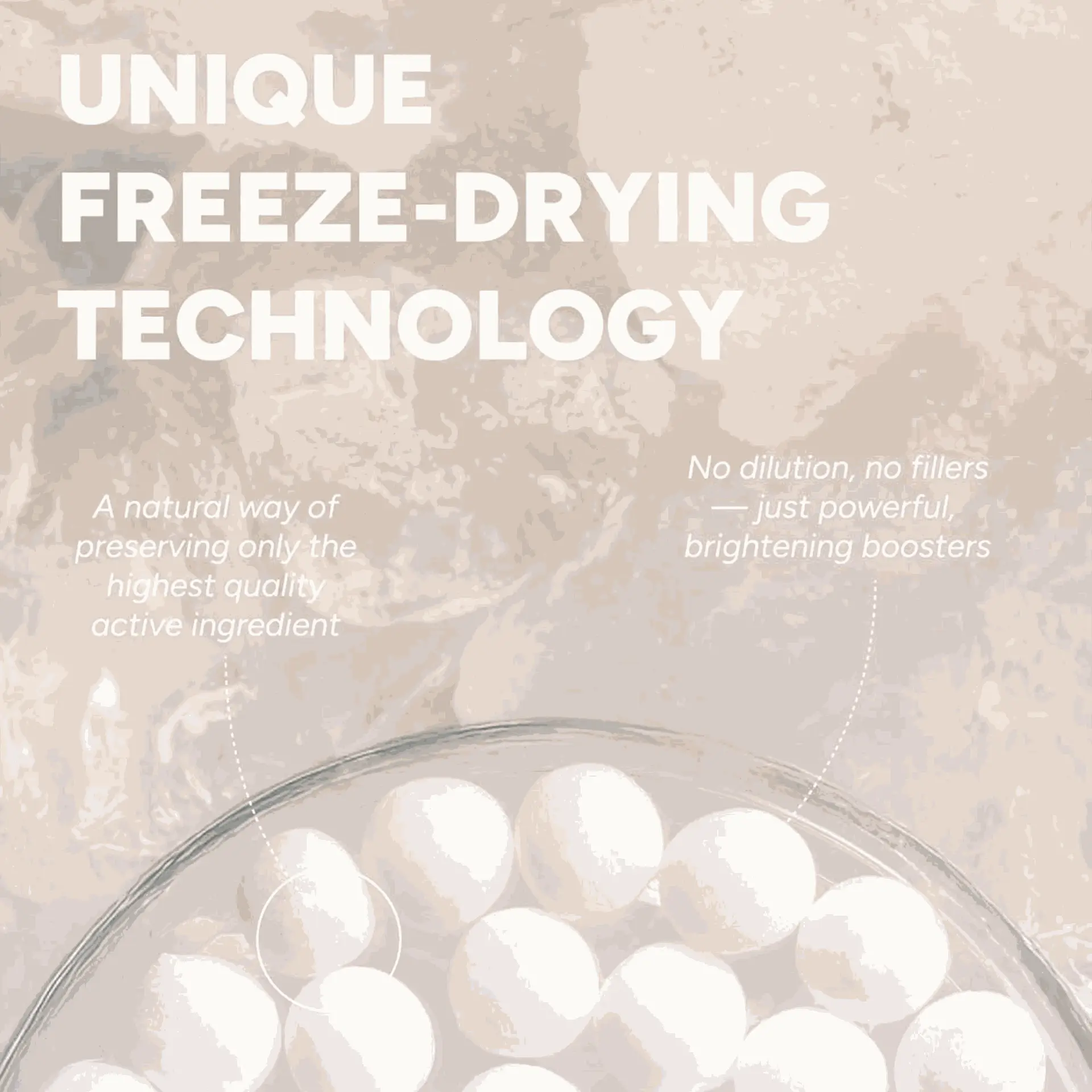 HealMize Freeze-Dried Vita Brightening Melting Capsule for Radiant & Even Skin Tone - Image 3