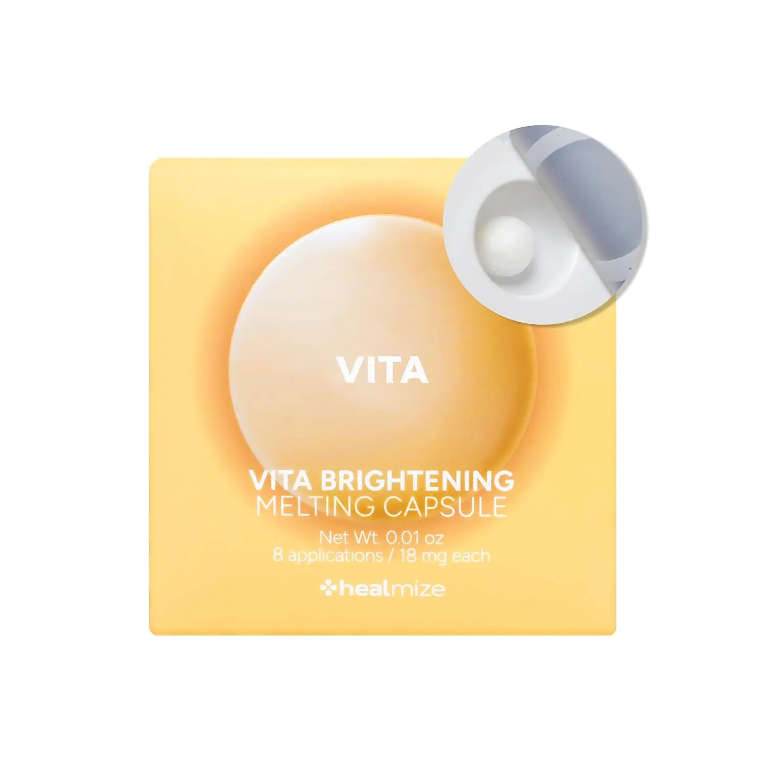 HealMize Freeze-Dried Vita Brightening Melting Capsule for Radiant & Even Skin Tone - Image 7