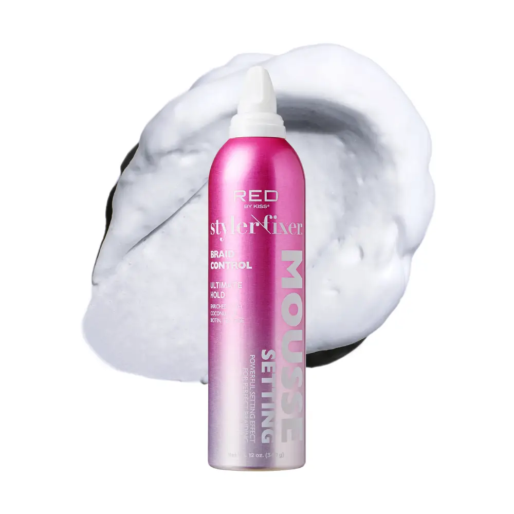 RED by KISS Frizz Control Setting Mousse For Braid And Curls - Image 22