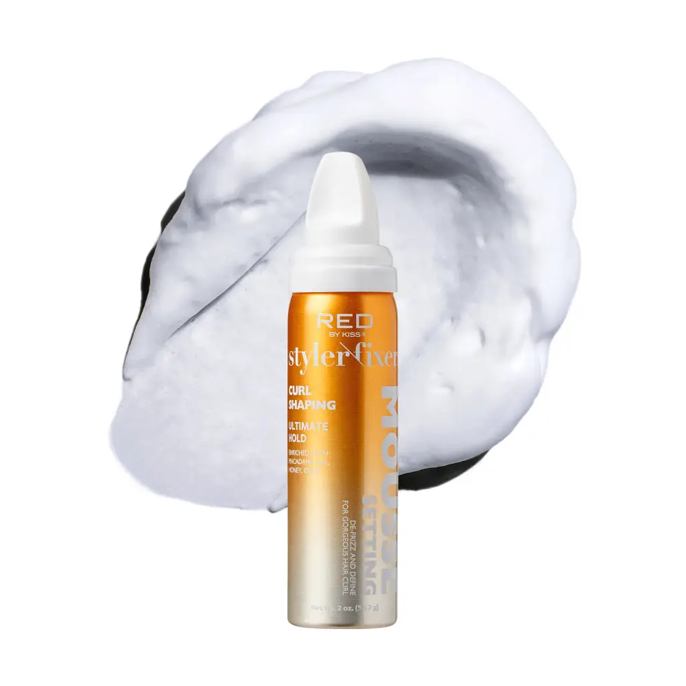 RED by KISS Frizz Control Setting Mousse For Braid And Curls - Image 8