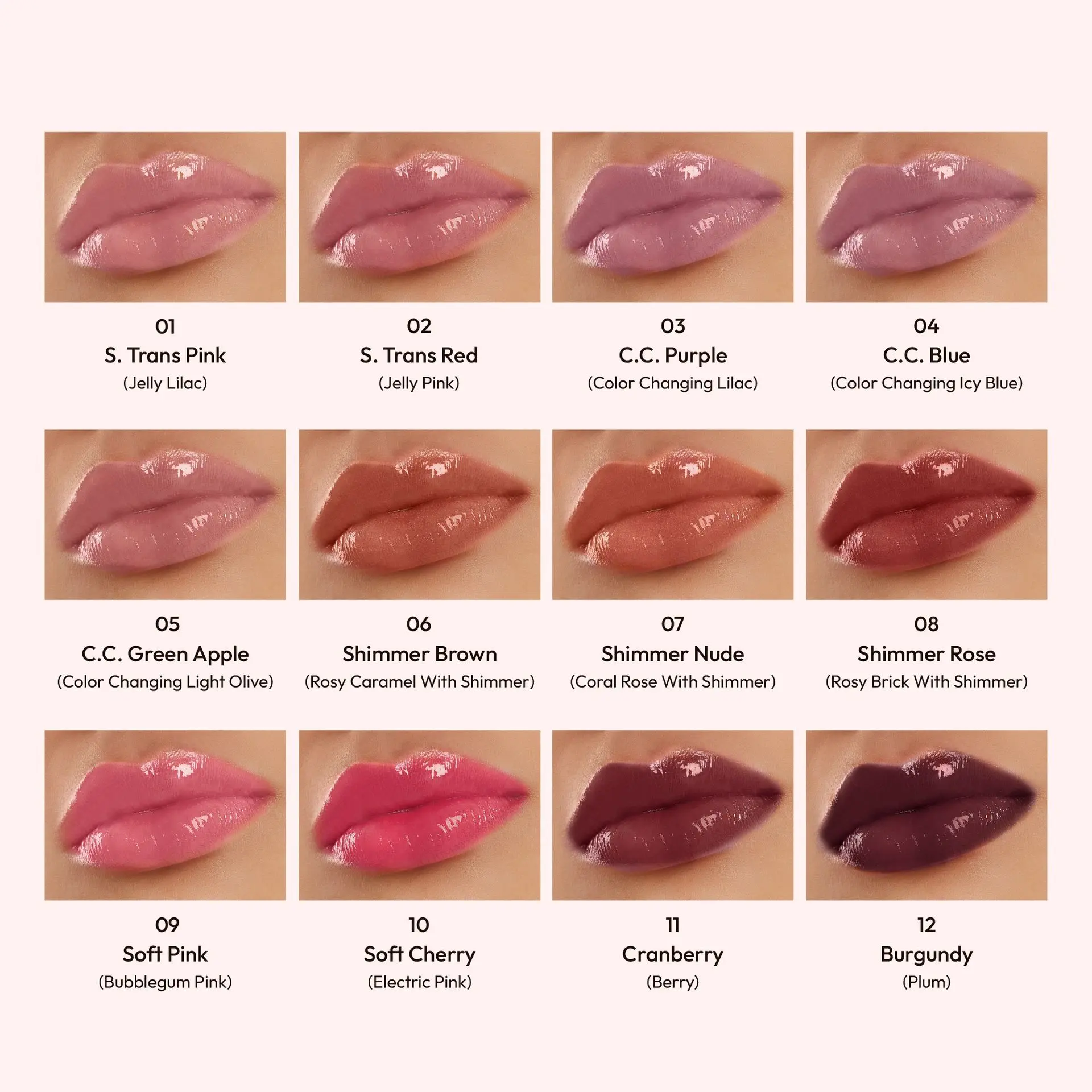Kiss New York Frozen Jelly Lip Balm Pen - High Shine Lip Gloss for Sheer Tint - Image 54
