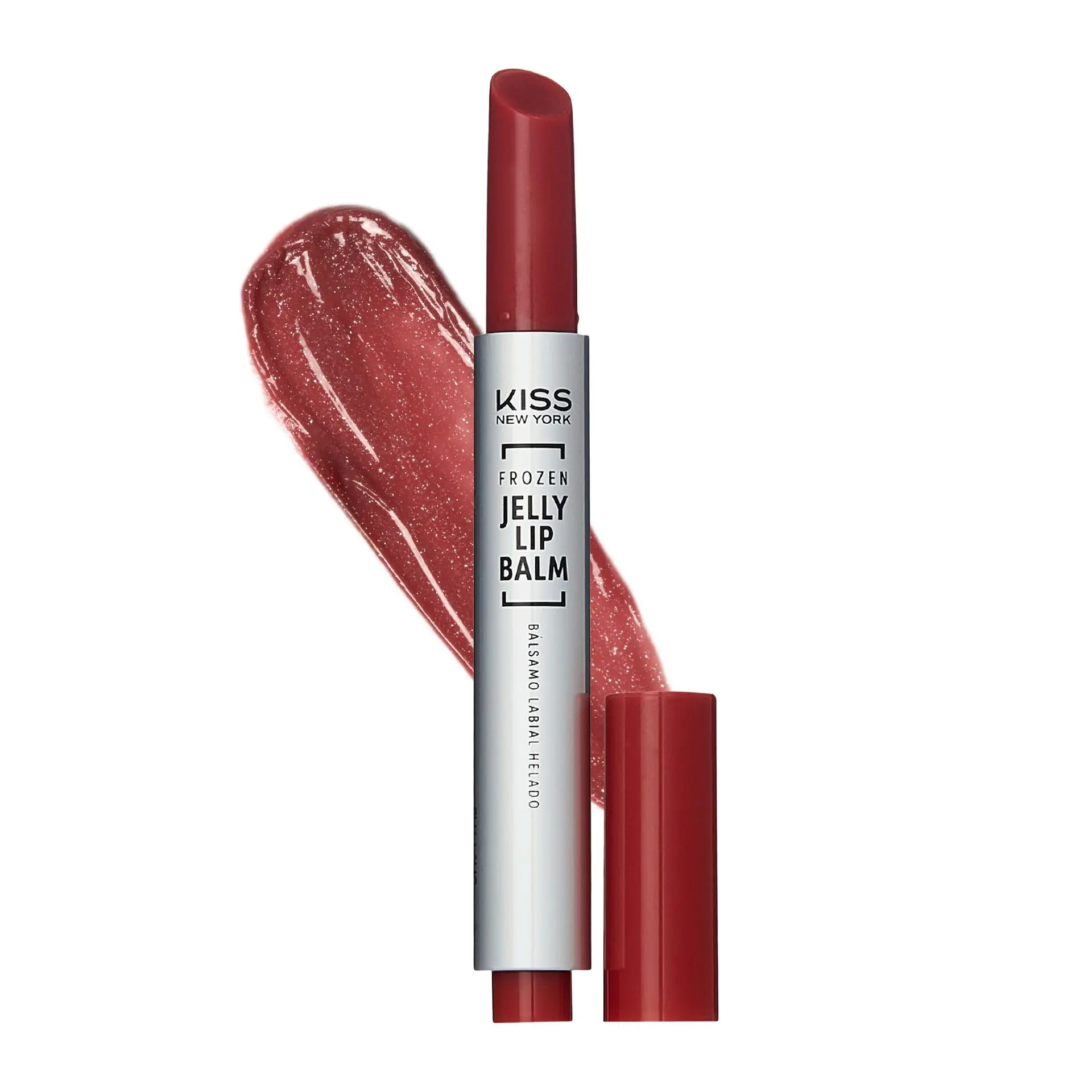 Kiss New York Frozen Jelly Lip Balm Pen - High Shine Lip Gloss for Sheer Tint - Image 74