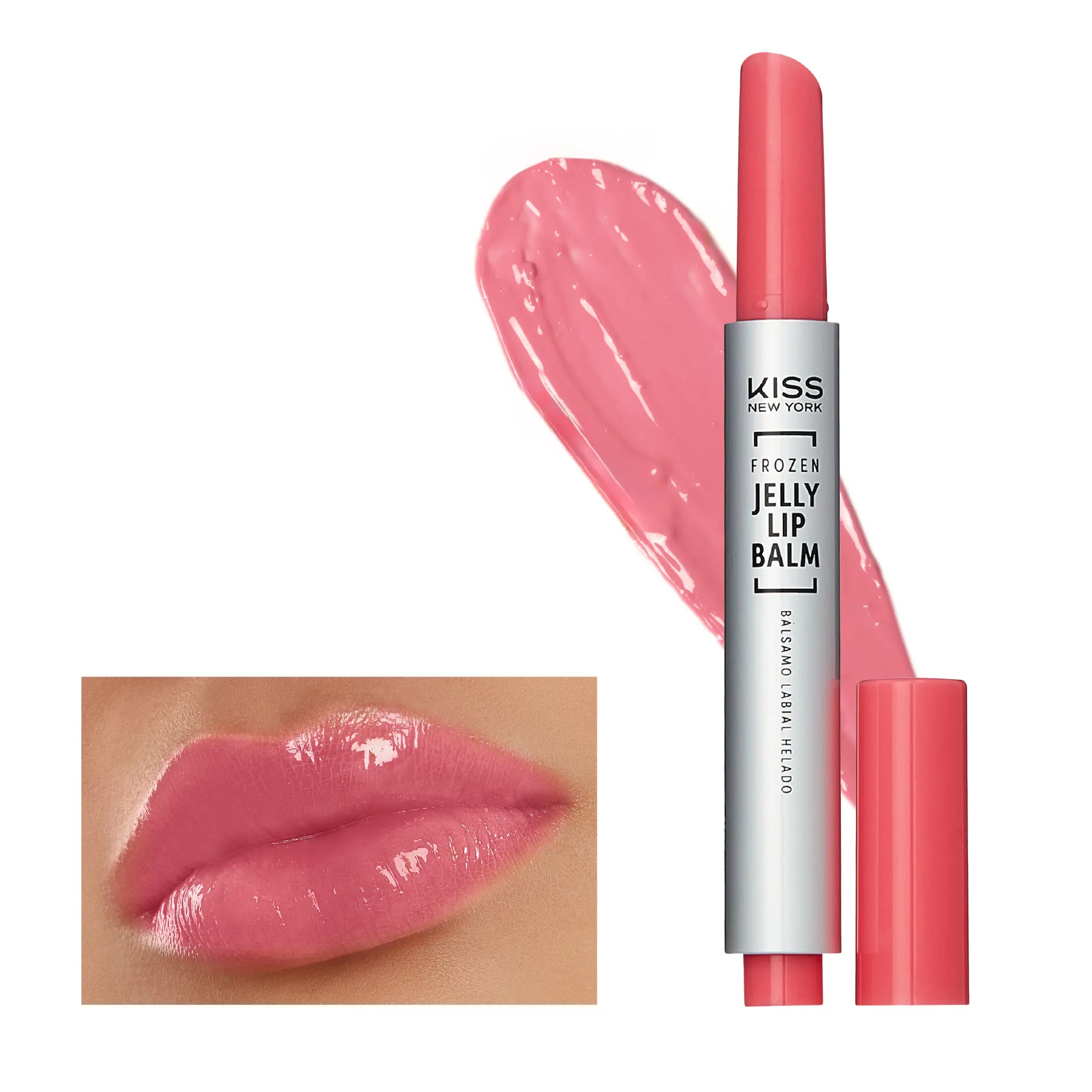 Kiss New York Frozen Jelly Lip Balm Pen - High Shine Lip Gloss for Sheer Tint - Image 9