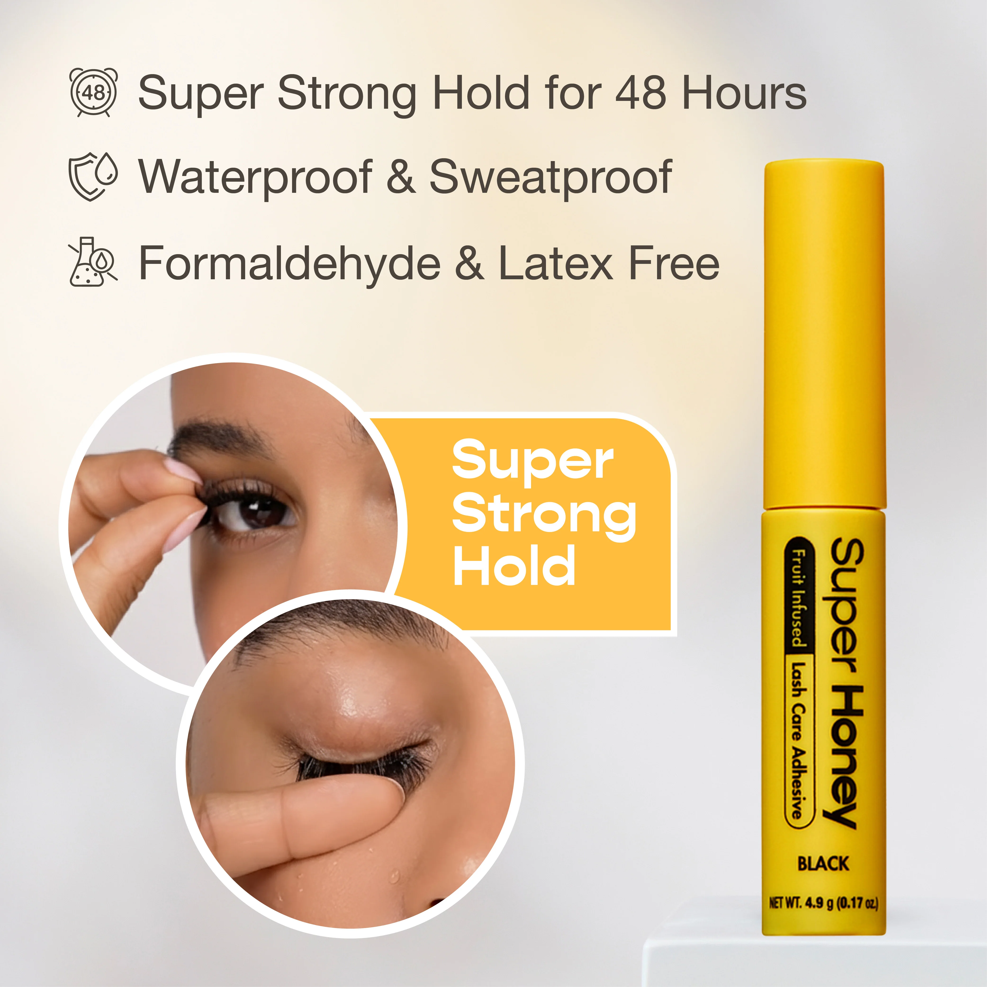 I-ENVY Fruit Infused Eyelash Adhesive – Long Lasting Brush-On Lash Glue - Image 11