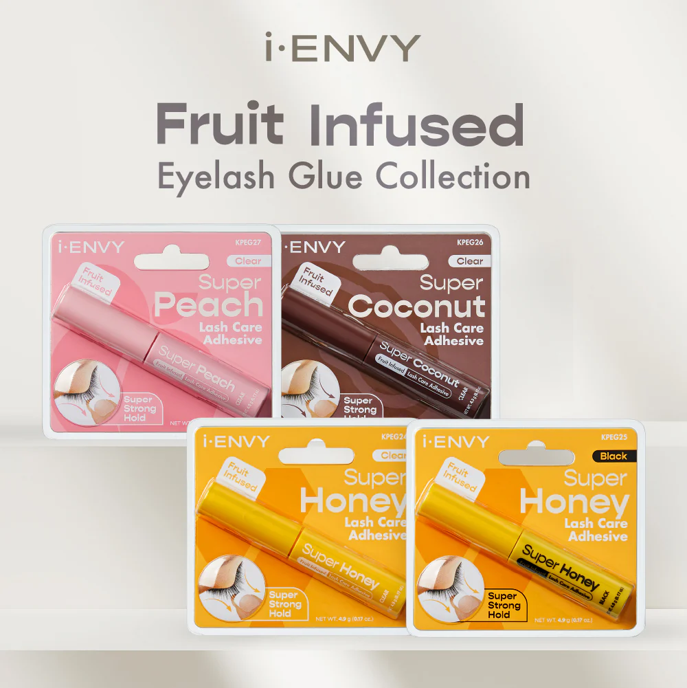 I-ENVY Fruit Infused Eyelash Adhesive – Long Lasting Brush-On Lash Glue - Image 7