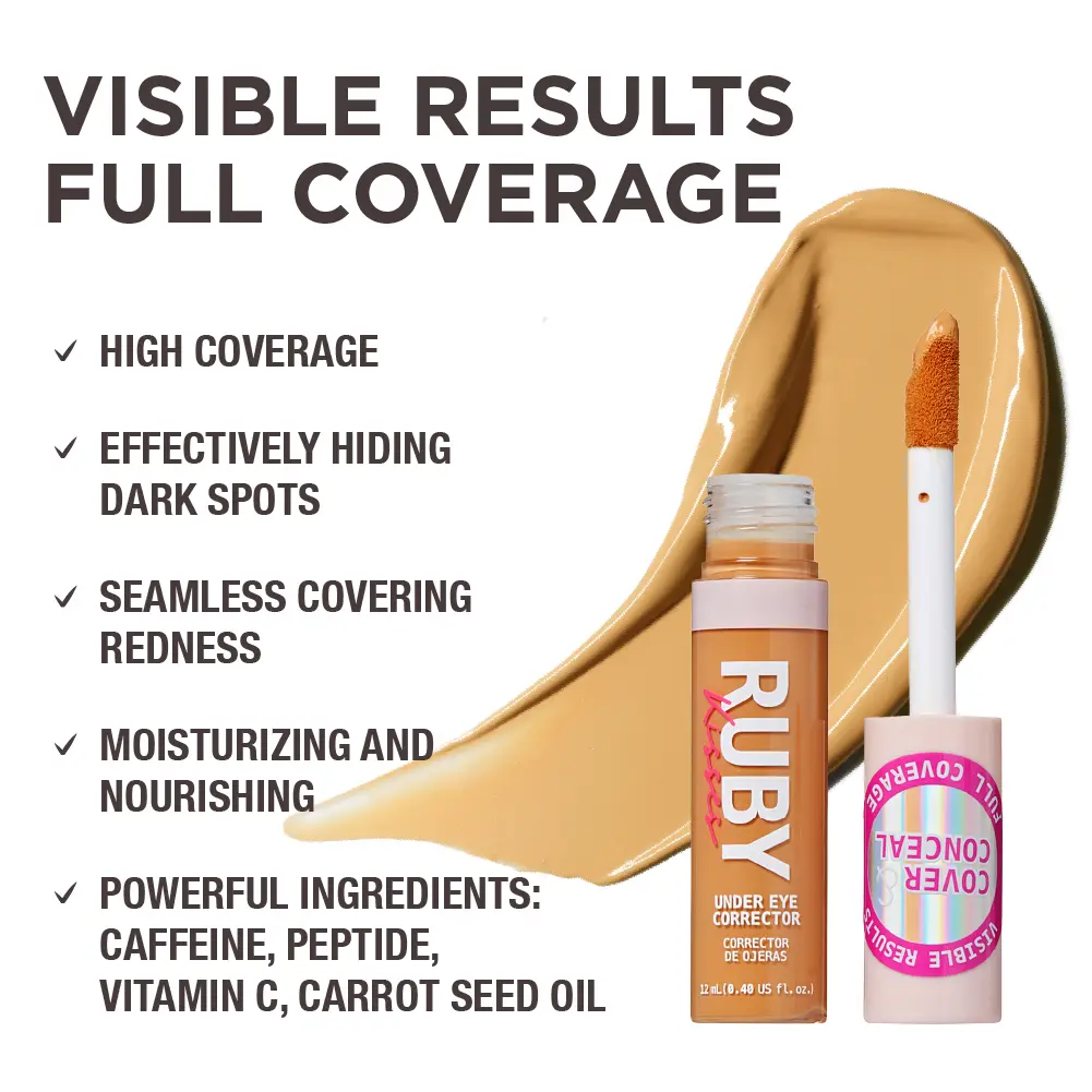 Ivy Beauty Full Coverage Under Eye Concealer for Dark Circles, Redness & Blemishes - Image 72