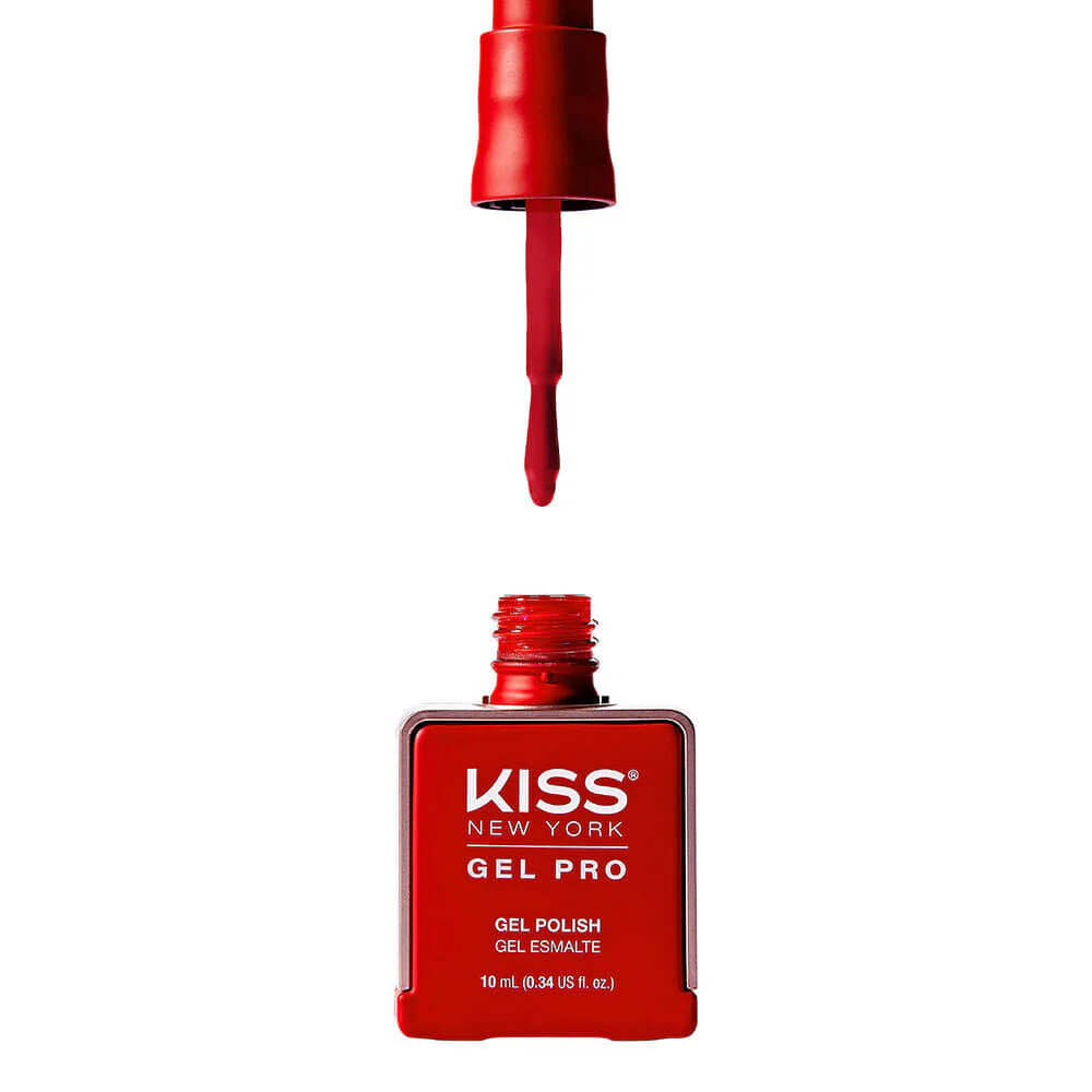 Kiss New York Gel Pro Nail Polish Core Colors - Are you Red-dy...? - Image 3