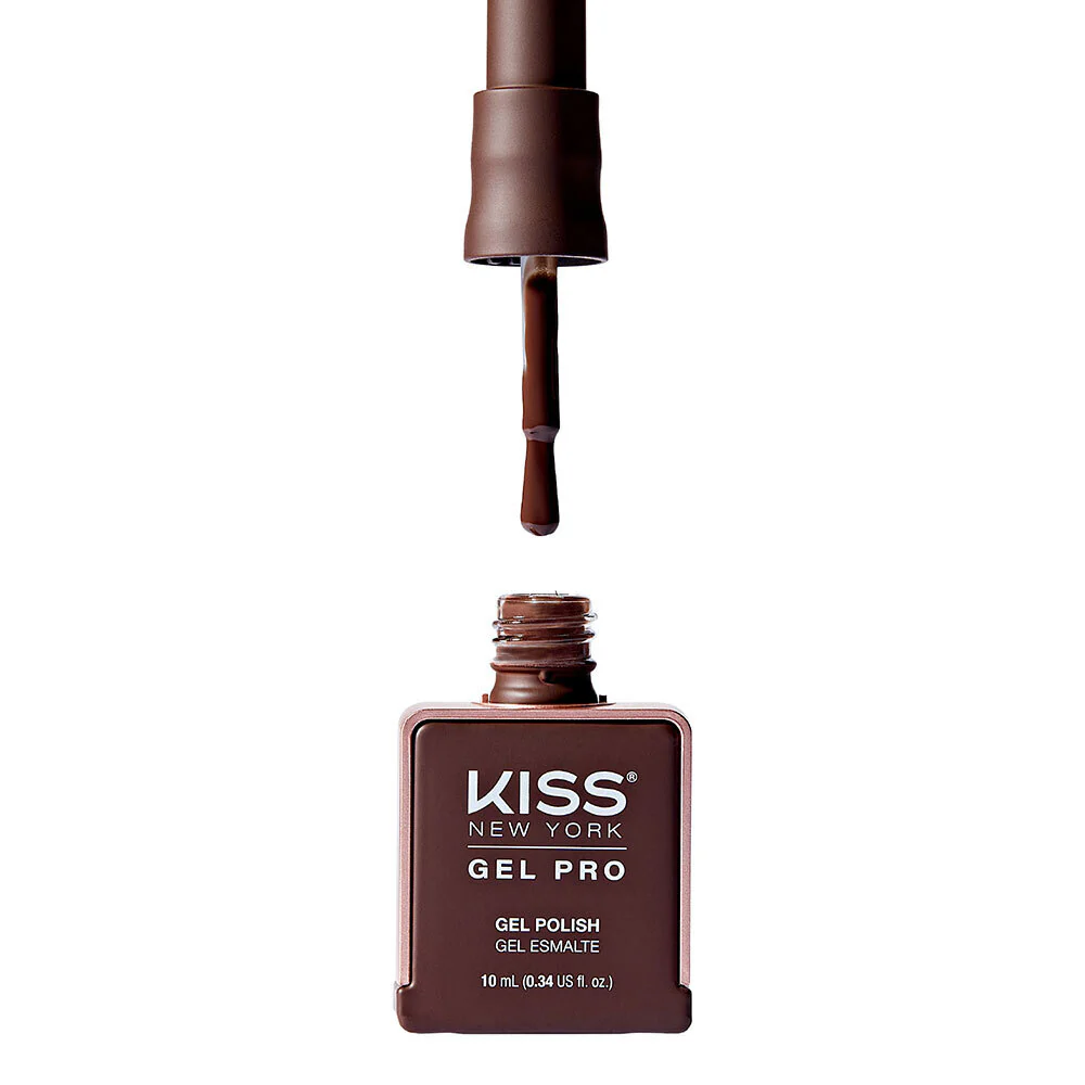 Kiss New York Gel Pro Nail Polish Core Colors - Cocoa Powder - Image 3