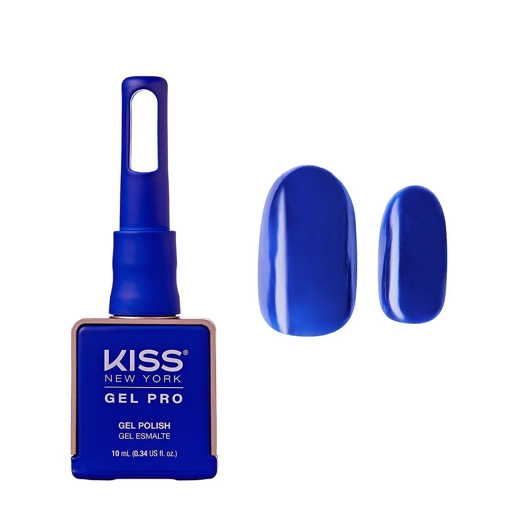 Kiss New York Gel Pro Nail Polish Core Colors - Just Blue