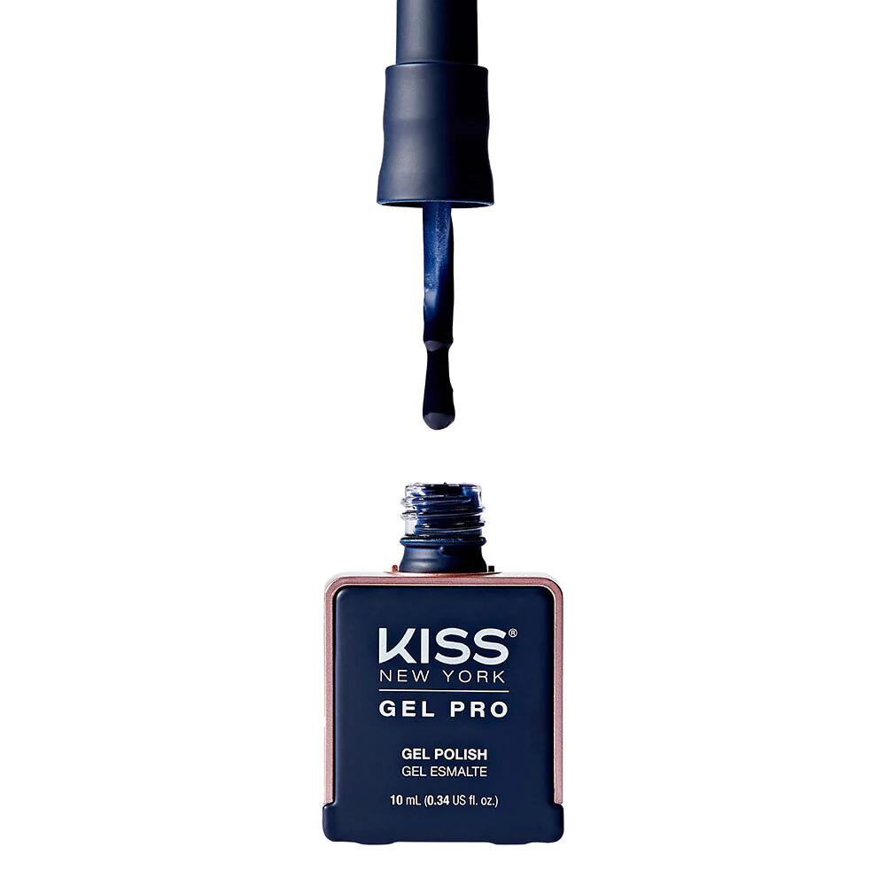 Kiss New York Gel Pro Nail Polish Core Colors - Midnight Rain - Image 3