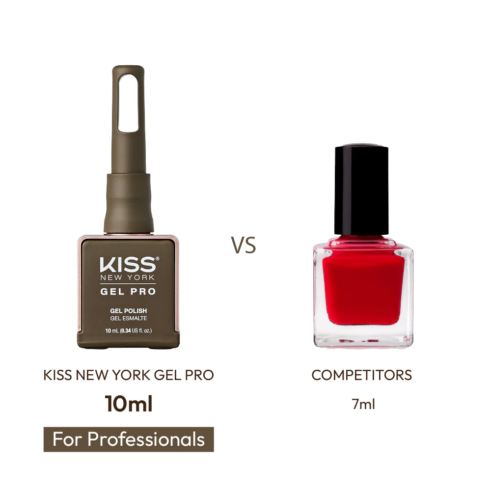 Kiss New York Gel Pro Nail Polish Core Colors - Pickled Olives - Image 4