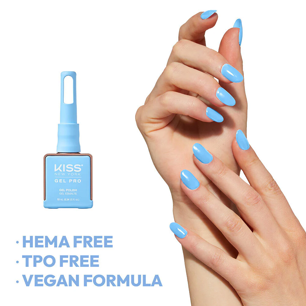Kiss New York Gel Pro Nail Polish Core Colors - Sky Diving - Image 5