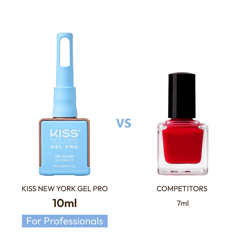 Kiss New York Gel Pro Nail Polish Core Colors - Sky Diving - Image 6
