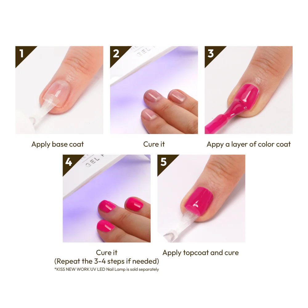 Kiss New York Gel Pro Nail Polish Core Colors - Spooky Season - Image 5