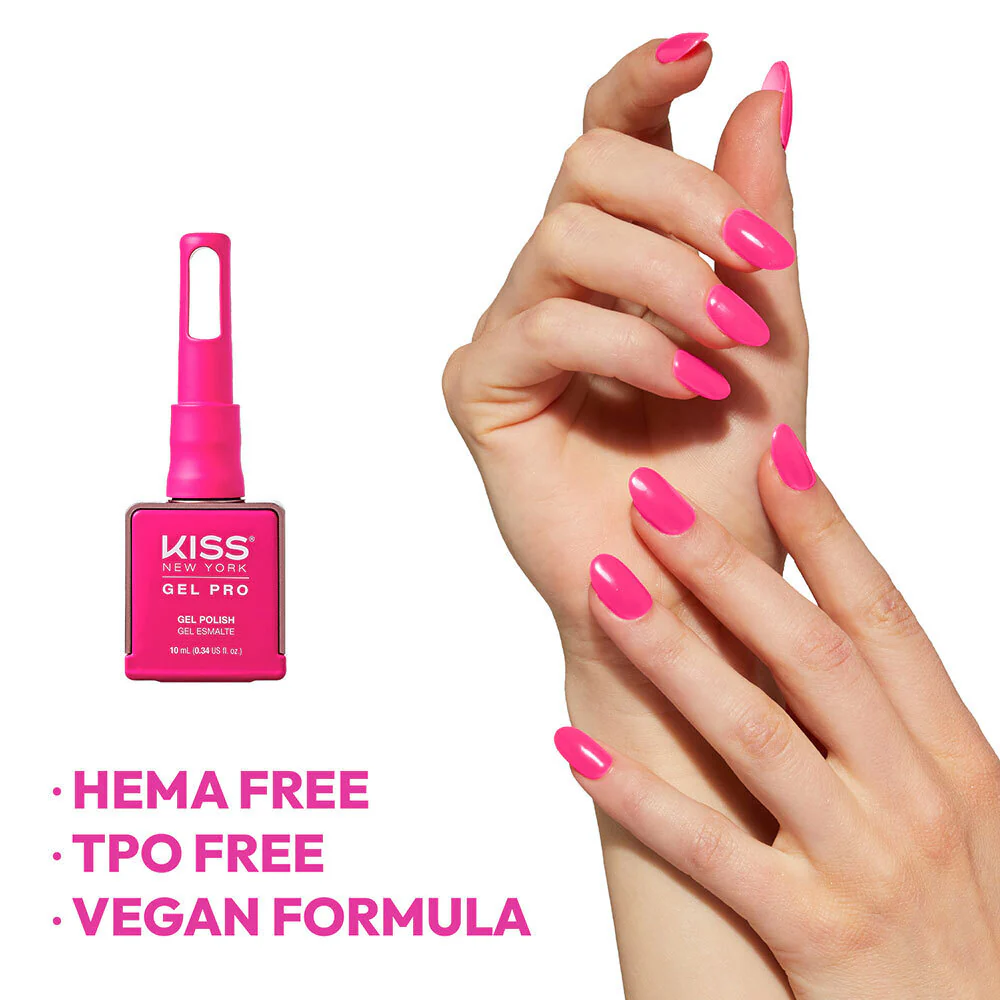 Kiss New York Gel Pro Nail Polish Core Colors - Wild and Free - Image 5