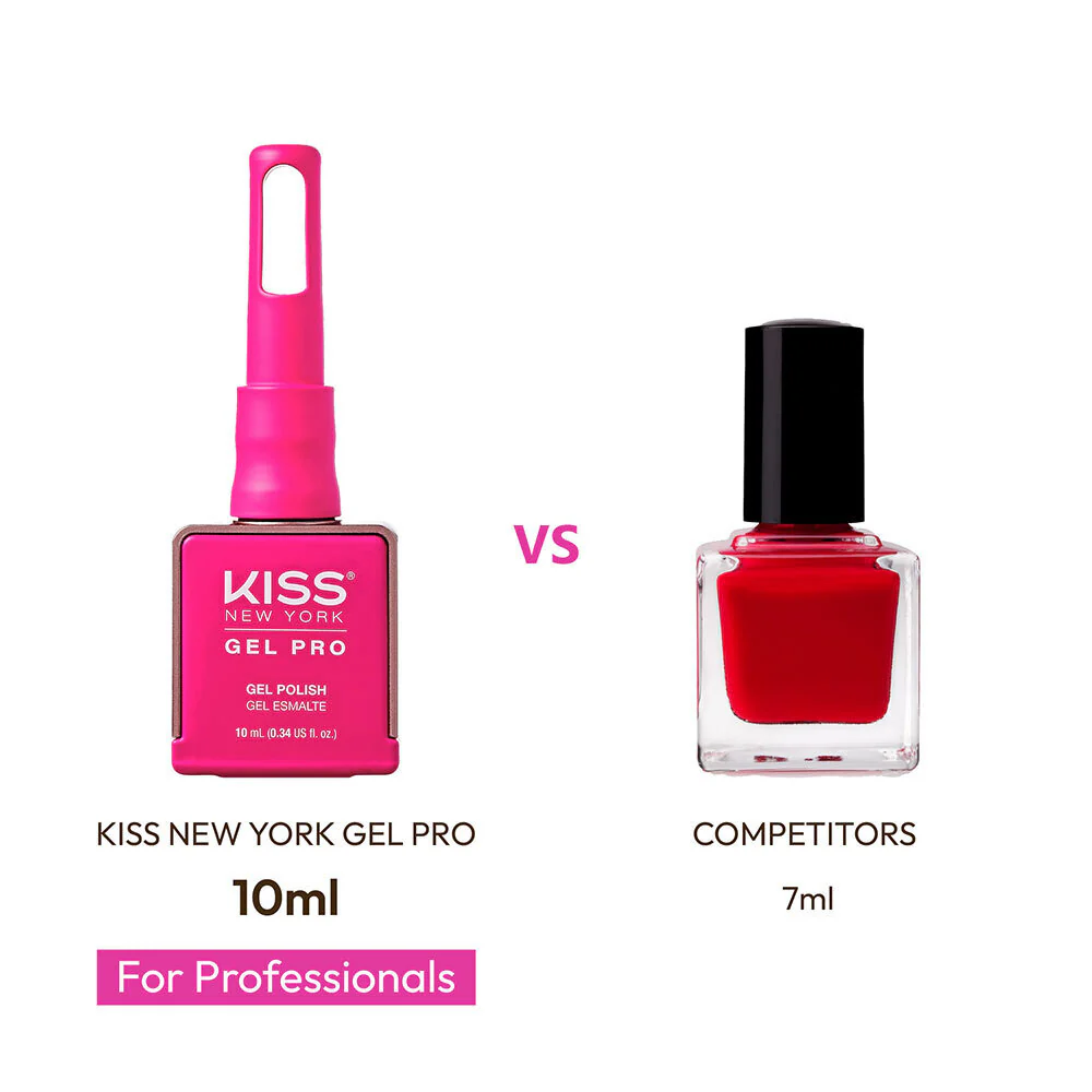 Kiss New York Gel Pro Nail Polish Core Colors - Wild and Free - Image 6
