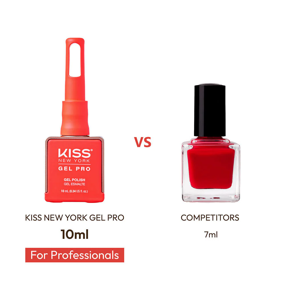 Kiss New York Gel Pro Nail Polish Summer Colors - Astonishing - Image 6