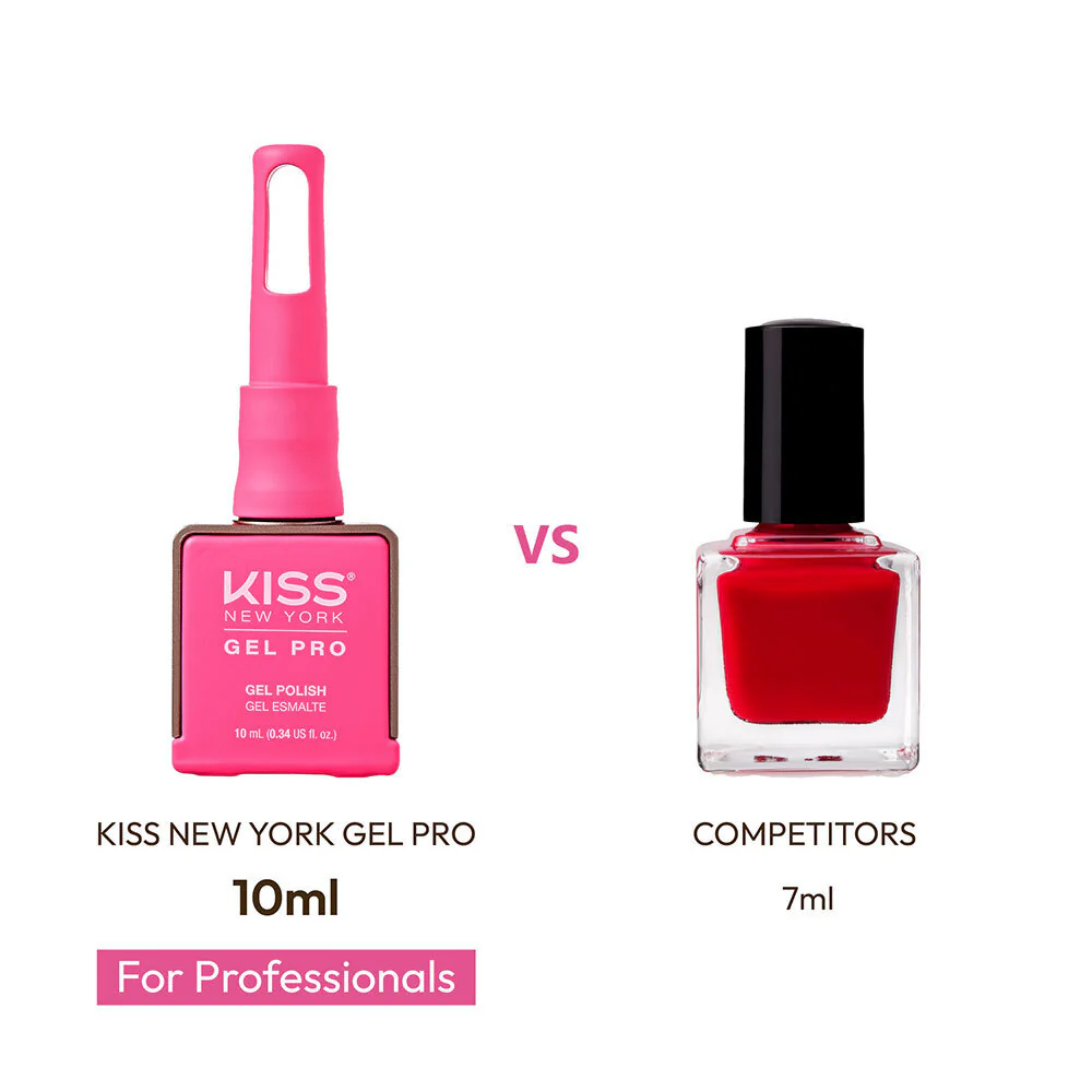 Kiss New York Gel Pro Nail Polish Summer Colors - He's Not Here - Image 6
