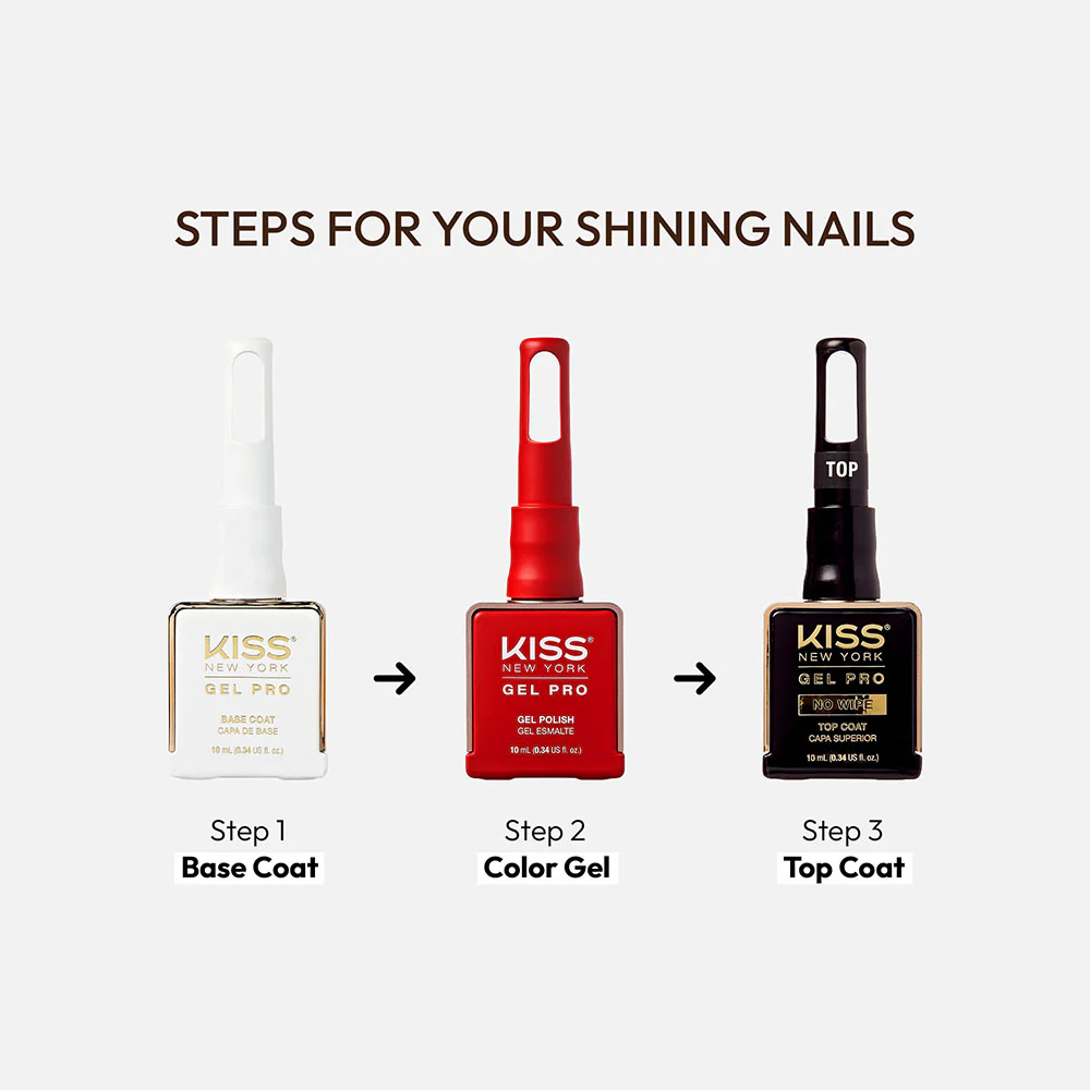 Kiss New York Gel Pro Top Coat - Image 4