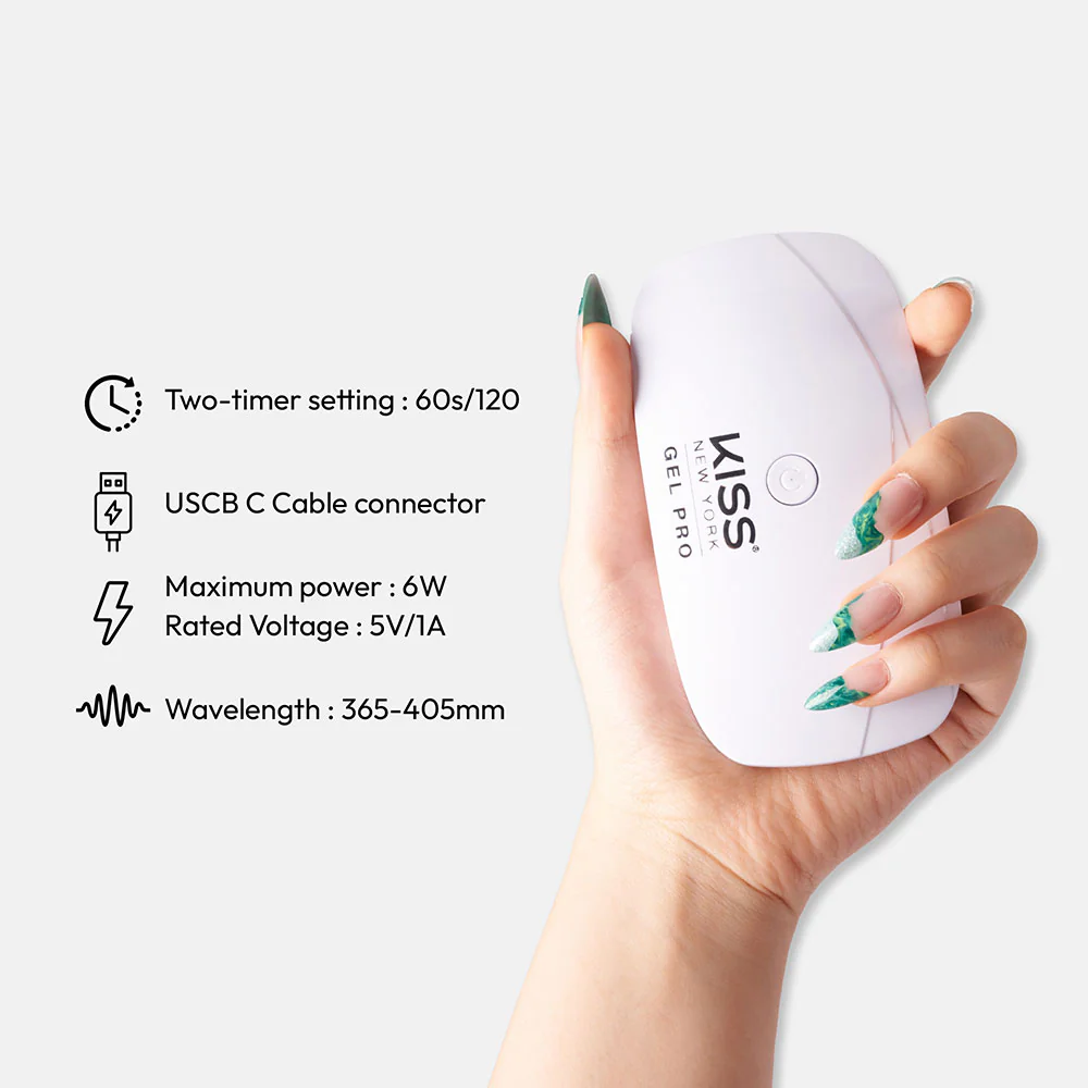 Kiss New York Gel Pro UV Gel Nail Lamp - Image 3