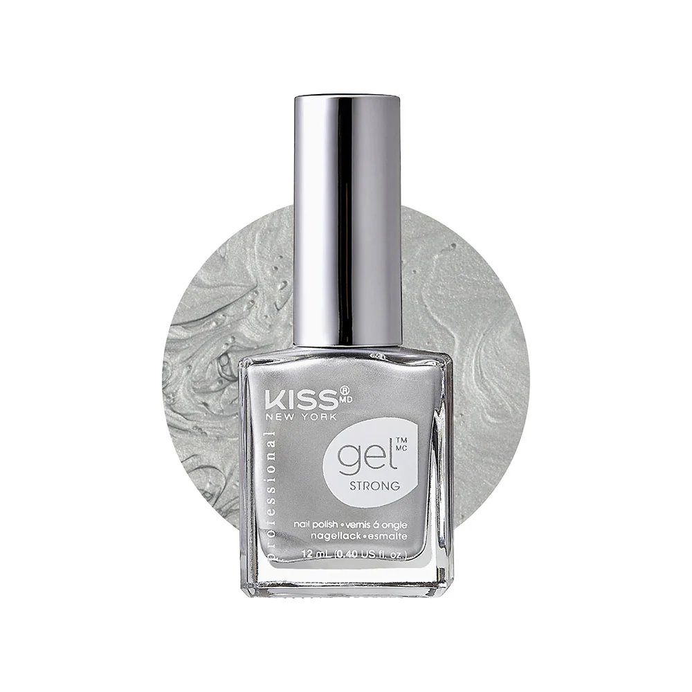 Kiss New York Gel Strong Nail Polish Go Chrome Edition - Image 2
