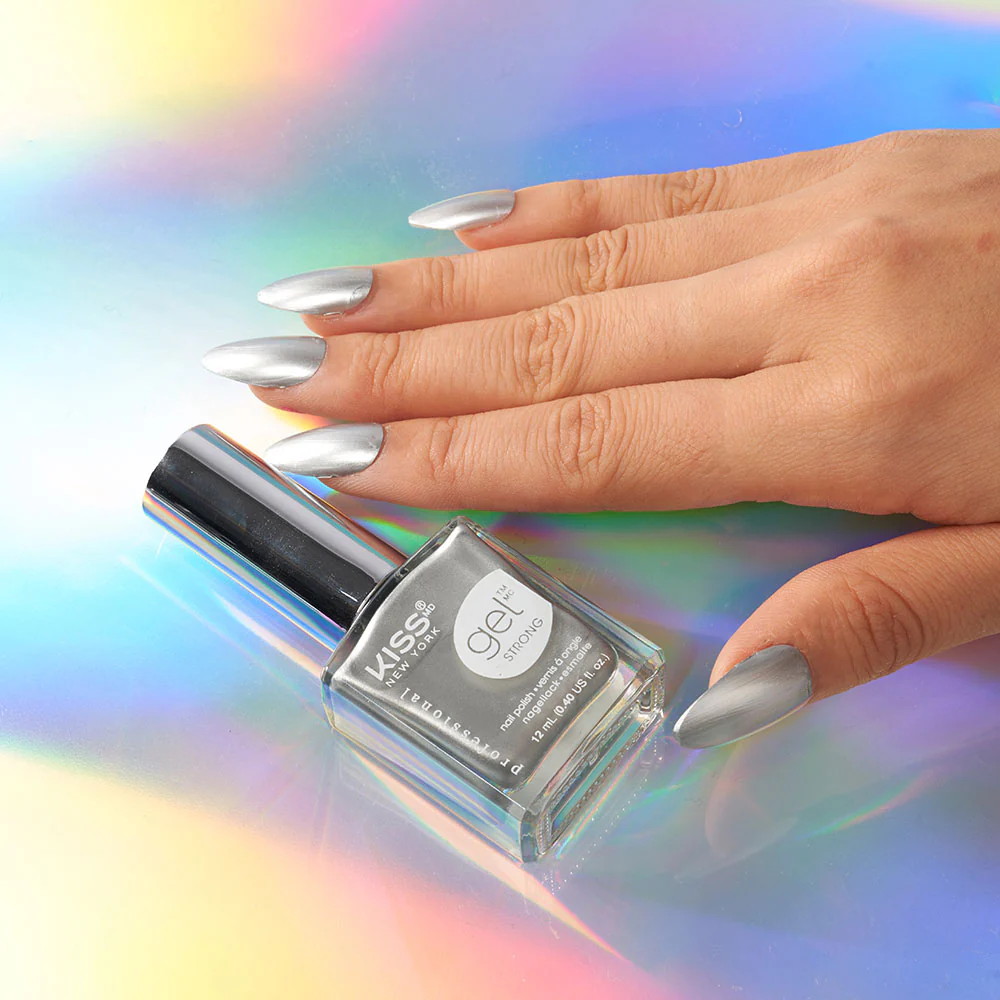 Kiss New York Gel Strong Nail Polish Go Chrome Edition - Image 22