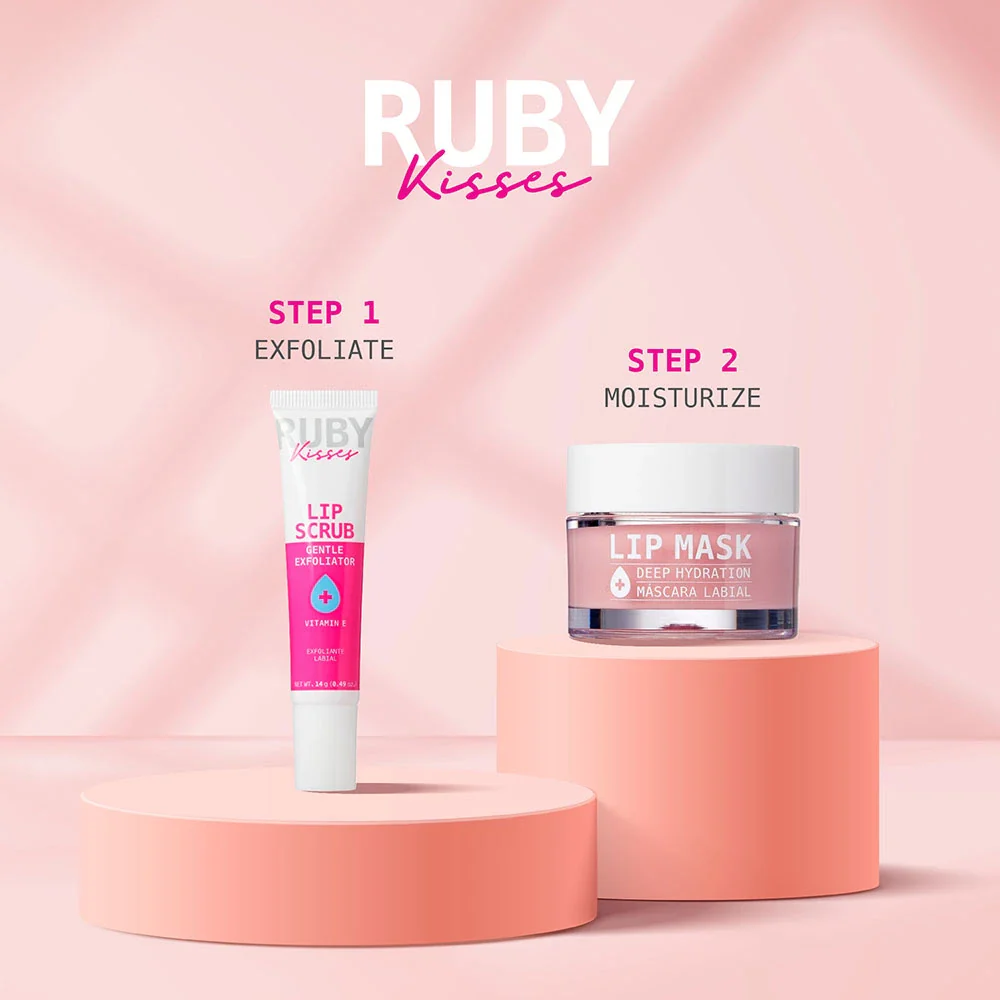 Ruby Kisses Gentle Lip Scrub for Exfoliating & Smoothing Lips - Image 6