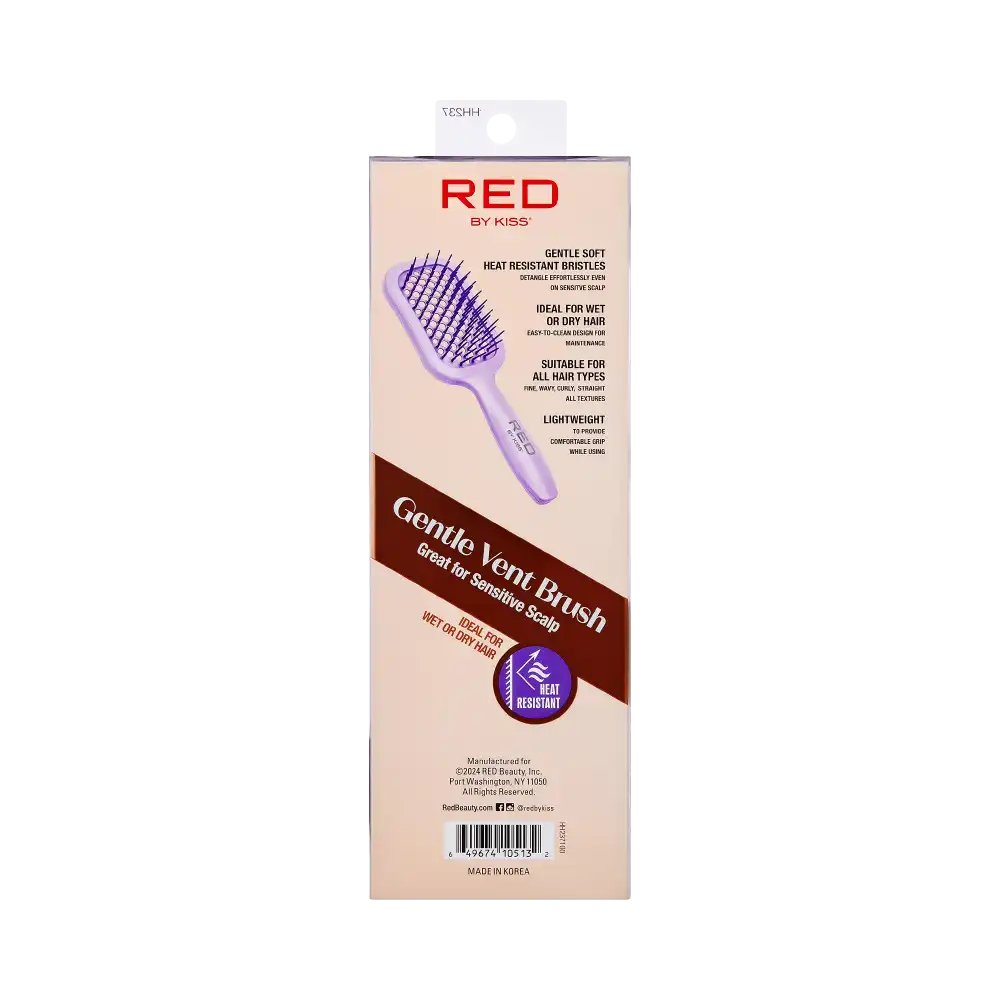 RED by KISS Gentle Wet & Dry Vent Heat-Resistant Brush - Image 14