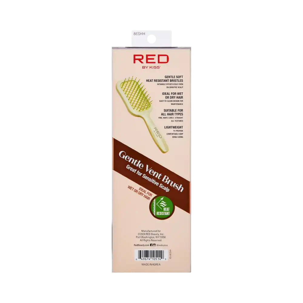 RED by KISS Gentle Wet & Dry Vent Heat-Resistant Brush - Image 15