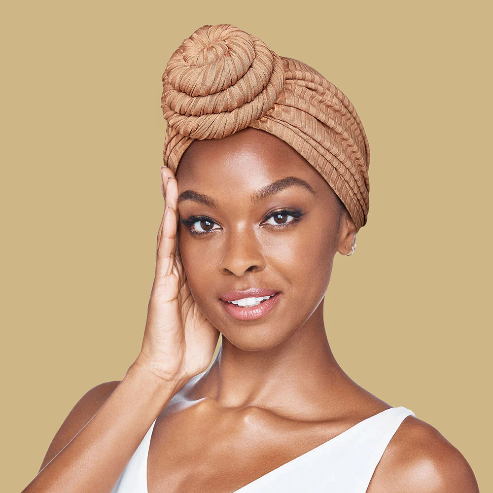 RED by KISS Glamour Premium Pre-Tied Top Knot Turban - Image 14